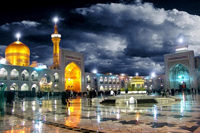 A shrine complex in Iraq visited on Ziarat journeys